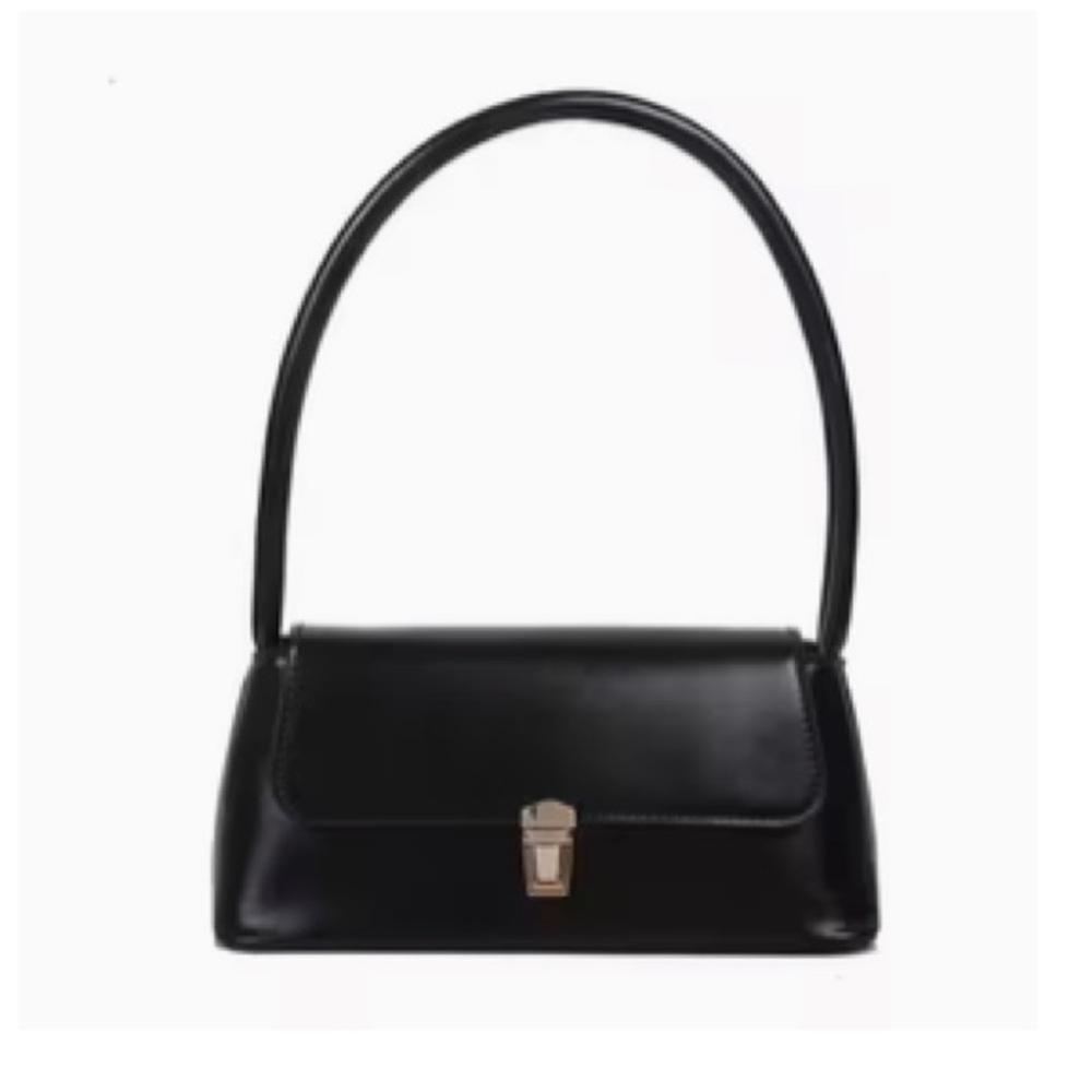 NIB Faux Leather Shoulder Bag - Picture 1 of 2